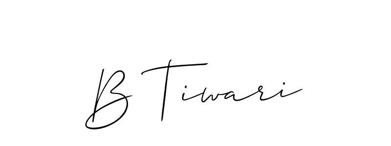 You can use this online signature creator to create a handwritten signature for the name B Tiwari. This is the best online autograph maker. B Tiwari signature style 2 images and pictures png