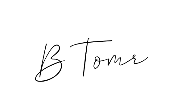 Check out images of Autograph of B Tomr name. Actor B Tomr Signature Style. Allison_Script is a professional sign style online. B Tomr signature style 2 images and pictures png