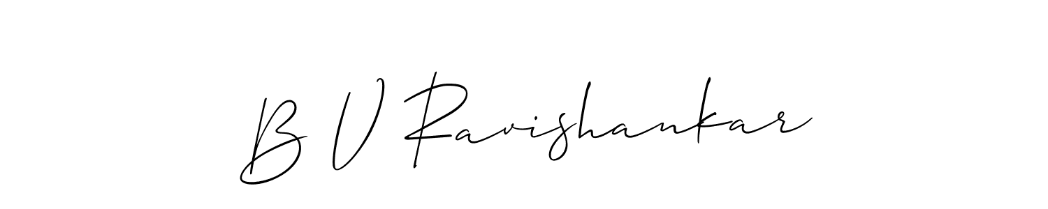 See photos of B V Ravishankar official signature by Spectra . Check more albums & portfolios. Read reviews & check more about Allison_Script font. B V Ravishankar signature style 2 images and pictures png