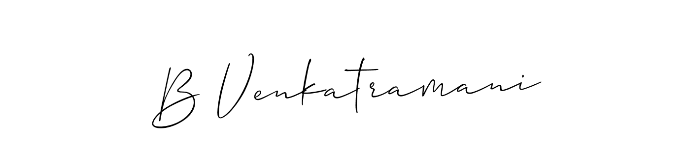 Similarly Allison_Script is the best handwritten signature design. Signature creator online .You can use it as an online autograph creator for name B Venkatramani. B Venkatramani signature style 2 images and pictures png