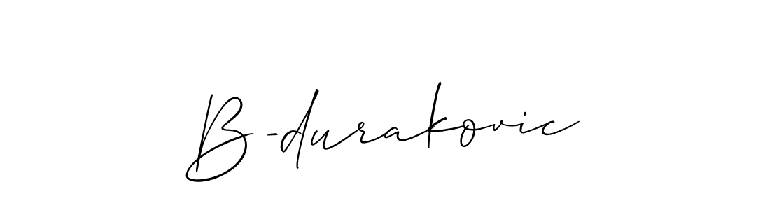 Here are the top 10 professional signature styles for the name B-durakovic. These are the best autograph styles you can use for your name. B-durakovic signature style 2 images and pictures png