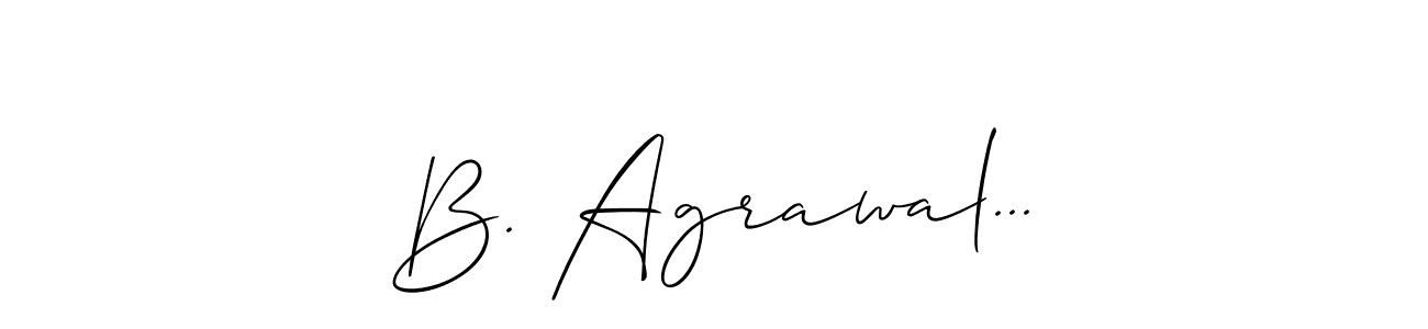 See photos of B. Agrawal... official signature by Spectra . Check more albums & portfolios. Read reviews & check more about Allison_Script font. B. Agrawal... signature style 2 images and pictures png