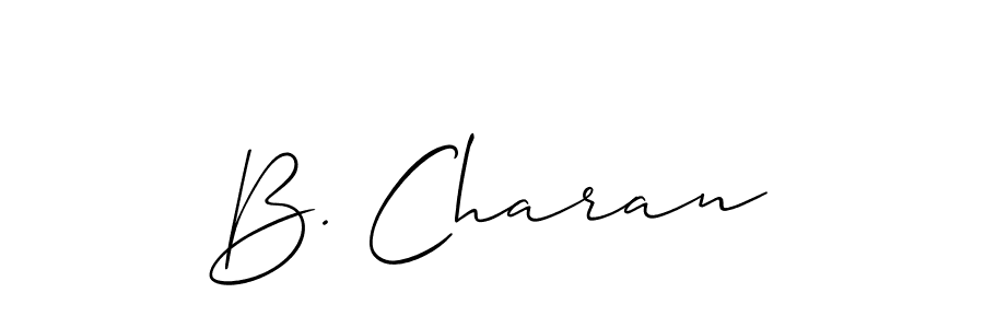 Similarly Allison_Script is the best handwritten signature design. Signature creator online .You can use it as an online autograph creator for name B. Charan. B. Charan signature style 2 images and pictures png