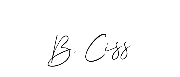 Here are the top 10 professional signature styles for the name B. Ciss. These are the best autograph styles you can use for your name. B. Ciss signature style 2 images and pictures png