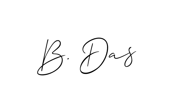 B. Das stylish signature style. Best Handwritten Sign (Allison_Script) for my name. Handwritten Signature Collection Ideas for my name B. Das. B. Das signature style 2 images and pictures png