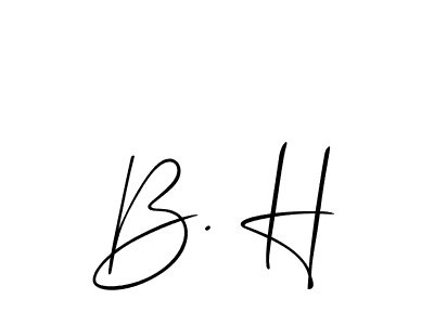 Make a short B. H signature style. Manage your documents anywhere anytime using Allison_Script. Create and add eSignatures, submit forms, share and send files easily. B. H signature style 2 images and pictures png