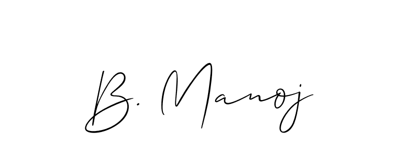 This is the best signature style for the B. Manoj name. Also you like these signature font (Allison_Script). Mix name signature. B. Manoj signature style 2 images and pictures png