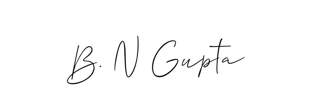 Check out images of Autograph of B. N Gupta name. Actor B. N Gupta Signature Style. Allison_Script is a professional sign style online. B. N Gupta signature style 2 images and pictures png