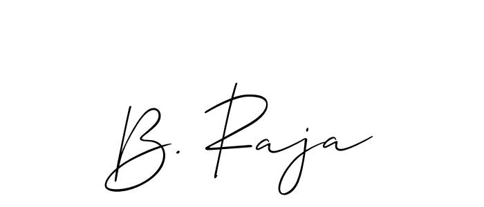 Make a short B. Raja signature style. Manage your documents anywhere anytime using Allison_Script. Create and add eSignatures, submit forms, share and send files easily. B. Raja signature style 2 images and pictures png