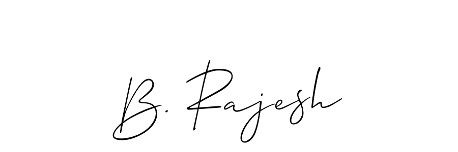 Make a beautiful signature design for name B. Rajesh. Use this online signature maker to create a handwritten signature for free. B. Rajesh signature style 2 images and pictures png