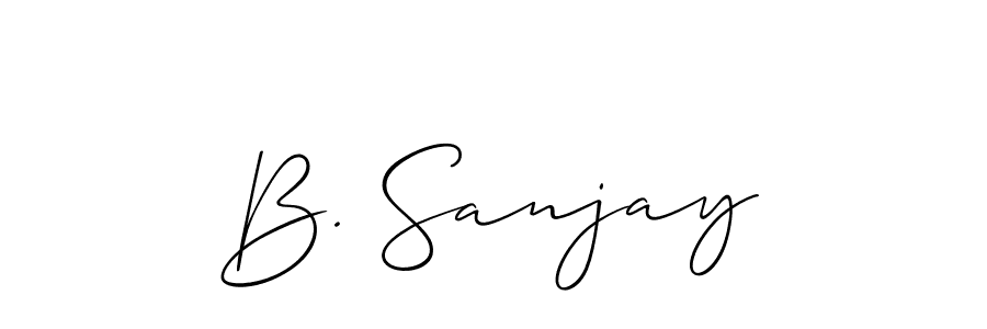 See photos of B. Sanjay official signature by Spectra . Check more albums & portfolios. Read reviews & check more about Allison_Script font. B. Sanjay signature style 2 images and pictures png