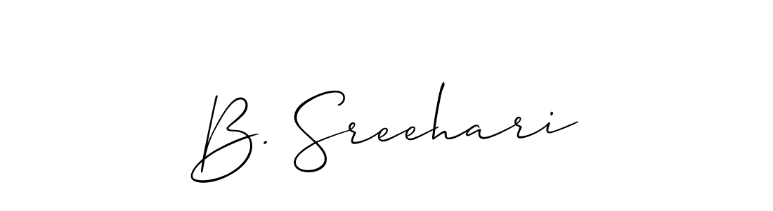 Make a beautiful signature design for name B. Sreehari. Use this online signature maker to create a handwritten signature for free. B. Sreehari signature style 2 images and pictures png