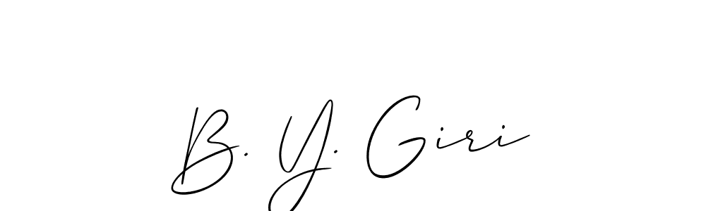 You can use this online signature creator to create a handwritten signature for the name B. Y. Giri. This is the best online autograph maker. B. Y. Giri signature style 2 images and pictures png