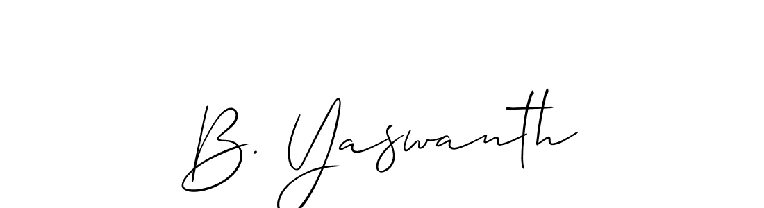 This is the best signature style for the B. Yaswanth name. Also you like these signature font (Allison_Script). Mix name signature. B. Yaswanth signature style 2 images and pictures png