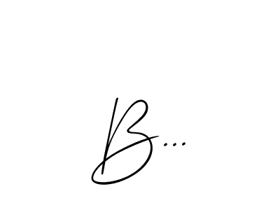 How to make B... signature? Allison_Script is a professional autograph style. Create handwritten signature for B... name. B... signature style 2 images and pictures png