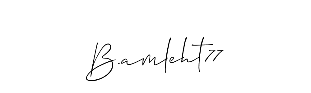 Check out images of Autograph of B.amleht77 name. Actor B.amleht77 Signature Style. Allison_Script is a professional sign style online. B.amleht77 signature style 2 images and pictures png