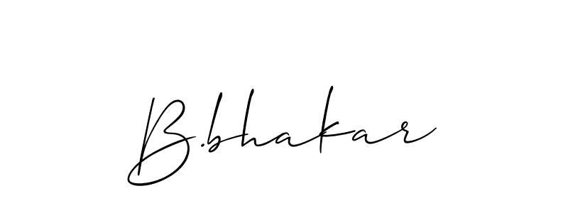 You can use this online signature creator to create a handwritten signature for the name B.bhakar. This is the best online autograph maker. B.bhakar signature style 2 images and pictures png