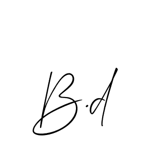 Here are the top 10 professional signature styles for the name B.d. These are the best autograph styles you can use for your name. B.d signature style 2 images and pictures png