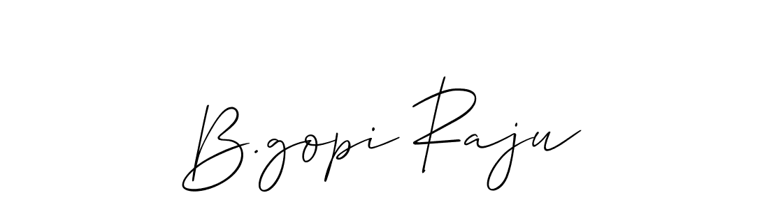 Here are the top 10 professional signature styles for the name B.gopi Raju. These are the best autograph styles you can use for your name. B.gopi Raju signature style 2 images and pictures png