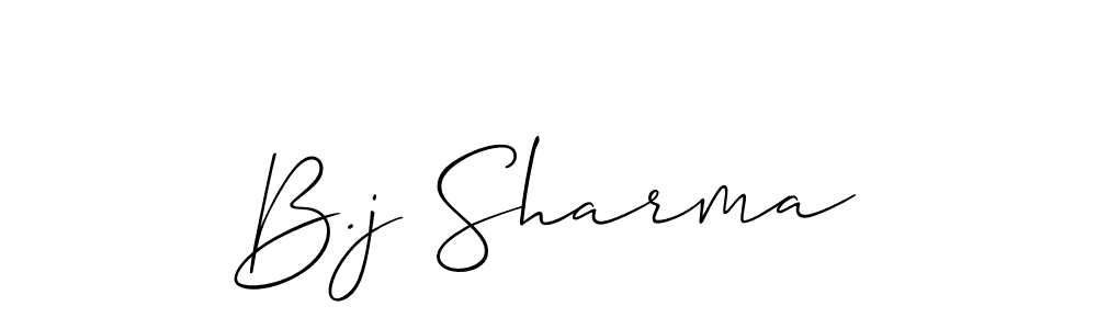 if you are searching for the best signature style for your name B.j Sharma. so please give up your signature search. here we have designed multiple signature styles  using Allison_Script. B.j Sharma signature style 2 images and pictures png