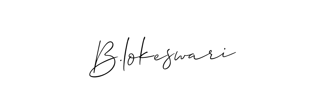 Here are the top 10 professional signature styles for the name B.lokeswari. These are the best autograph styles you can use for your name. B.lokeswari signature style 2 images and pictures png