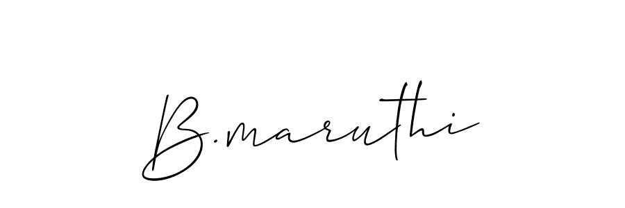 Make a short B.maruthi signature style. Manage your documents anywhere anytime using Allison_Script. Create and add eSignatures, submit forms, share and send files easily. B.maruthi signature style 2 images and pictures png