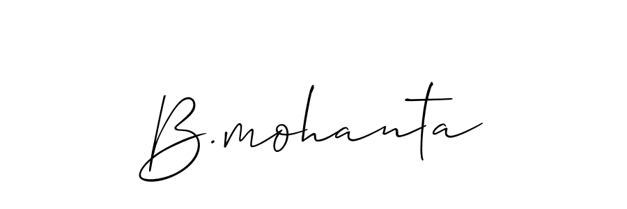 Once you've used our free online signature maker to create your best signature Allison_Script style, it's time to enjoy all of the benefits that B.mohanta name signing documents. B.mohanta signature style 2 images and pictures png