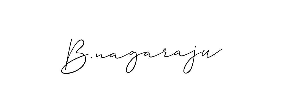 Also we have B.nagaraju name is the best signature style. Create professional handwritten signature collection using Allison_Script autograph style. B.nagaraju signature style 2 images and pictures png