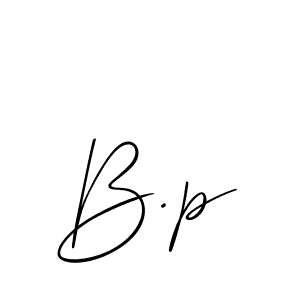 if you are searching for the best signature style for your name B.p. so please give up your signature search. here we have designed multiple signature styles  using Allison_Script. B.p signature style 2 images and pictures png