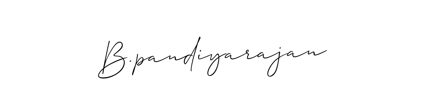 You can use this online signature creator to create a handwritten signature for the name B.pandiyarajan. This is the best online autograph maker. B.pandiyarajan signature style 2 images and pictures png