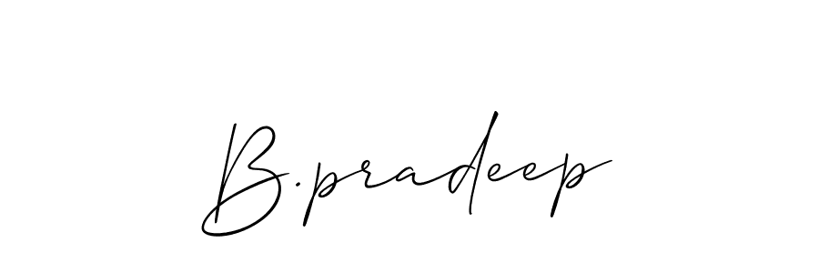 Here are the top 10 professional signature styles for the name B.pradeep. These are the best autograph styles you can use for your name. B.pradeep signature style 2 images and pictures png