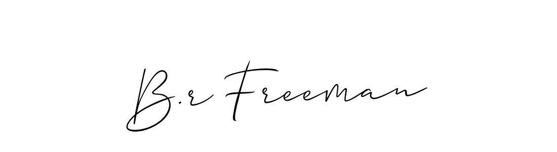 This is the best signature style for the B.r Freeman name. Also you like these signature font (Allison_Script). Mix name signature. B.r Freeman signature style 2 images and pictures png