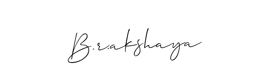 Check out images of Autograph of B.r.akshaya name. Actor B.r.akshaya Signature Style. Allison_Script is a professional sign style online. B.r.akshaya signature style 2 images and pictures png