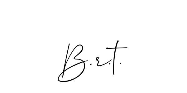 You can use this online signature creator to create a handwritten signature for the name B.r.t.. This is the best online autograph maker. B.r.t. signature style 2 images and pictures png