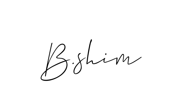 Check out images of Autograph of B.shim name. Actor B.shim Signature Style. Allison_Script is a professional sign style online. B.shim signature style 2 images and pictures png