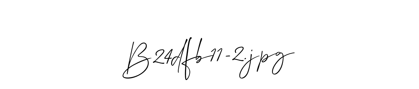 How to make B24dfb11-2.jpg name signature. Use Allison_Script style for creating short signs online. This is the latest handwritten sign. B24dfb11-2.jpg signature style 2 images and pictures png