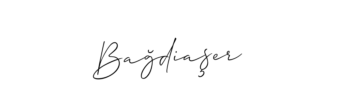 Make a beautiful signature design for name Bağdiaşer. Use this online signature maker to create a handwritten signature for free. Bağdiaşer signature style 2 images and pictures png