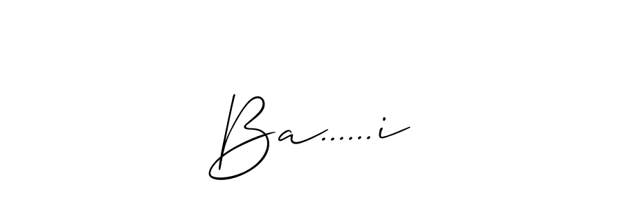 Once you've used our free online signature maker to create your best signature Allison_Script style, it's time to enjoy all of the benefits that Ba......i name signing documents. Ba......i signature style 2 images and pictures png