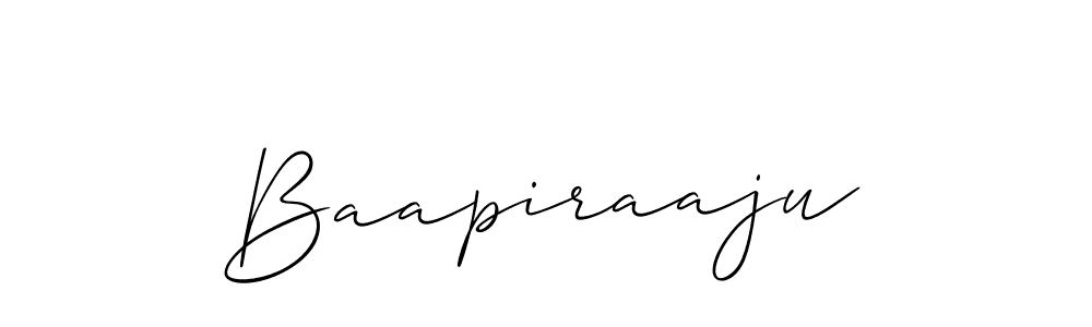 Also You can easily find your signature by using the search form. We will create Baapiraaju name handwritten signature images for you free of cost using Allison_Script sign style. Baapiraaju signature style 2 images and pictures png