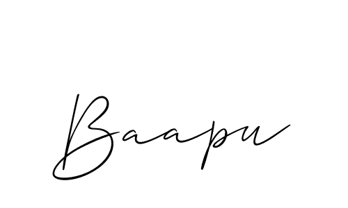 Once you've used our free online signature maker to create your best signature Allison_Script style, it's time to enjoy all of the benefits that Baapu name signing documents. Baapu signature style 2 images and pictures png