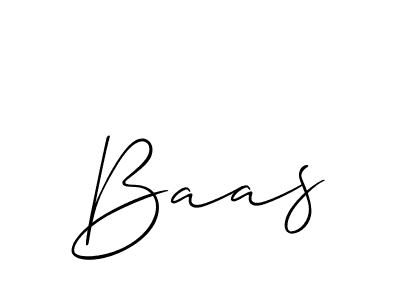 Allison_Script is a professional signature style that is perfect for those who want to add a touch of class to their signature. It is also a great choice for those who want to make their signature more unique. Get Baas name to fancy signature for free. Baas signature style 2 images and pictures png