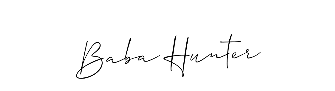 See photos of Baba Hunter official signature by Spectra . Check more albums & portfolios. Read reviews & check more about Allison_Script font. Baba Hunter signature style 2 images and pictures png