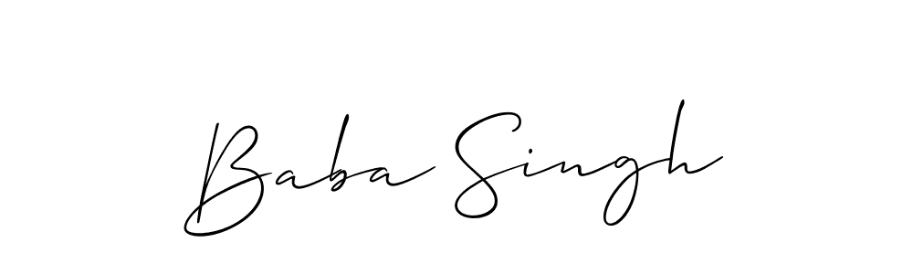 Make a beautiful signature design for name Baba Singh. Use this online signature maker to create a handwritten signature for free. Baba Singh signature style 2 images and pictures png