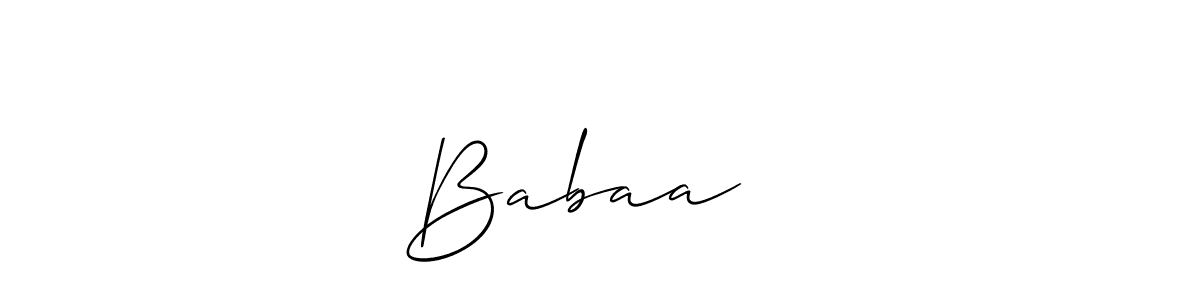 Check out images of Autograph of Babaa ❤️ name. Actor Babaa ❤️ Signature Style. Allison_Script is a professional sign style online. Babaa ❤️ signature style 2 images and pictures png