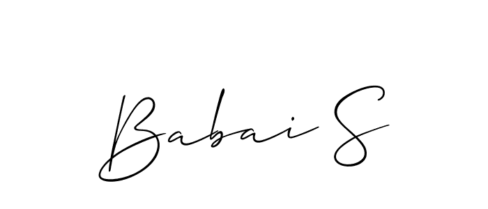 Here are the top 10 professional signature styles for the name Babai S. These are the best autograph styles you can use for your name. Babai S signature style 2 images and pictures png