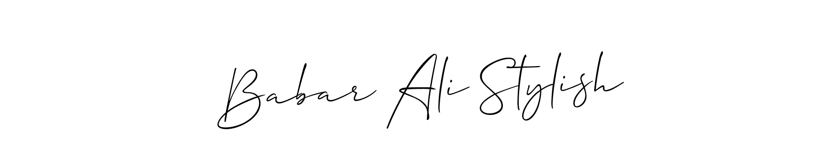 Best and Professional Signature Style for Babar Ali Stylish. Allison_Script Best Signature Style Collection. Babar Ali Stylish signature style 2 images and pictures png