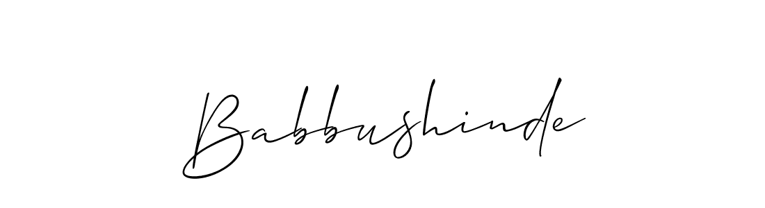 You can use this online signature creator to create a handwritten signature for the name Babbushinde. This is the best online autograph maker. Babbushinde signature style 2 images and pictures png