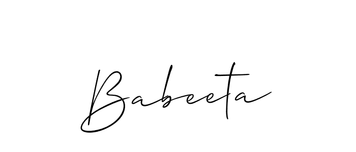 You can use this online signature creator to create a handwritten signature for the name Babeeta. This is the best online autograph maker. Babeeta signature style 2 images and pictures png