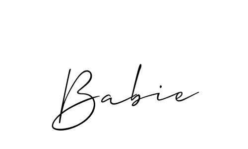 See photos of Babie official signature by Spectra . Check more albums & portfolios. Read reviews & check more about Allison_Script font. Babie signature style 2 images and pictures png