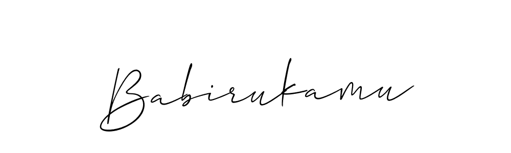 It looks lik you need a new signature style for name Babirukamu. Design unique handwritten (Allison_Script) signature with our free signature maker in just a few clicks. Babirukamu signature style 2 images and pictures png